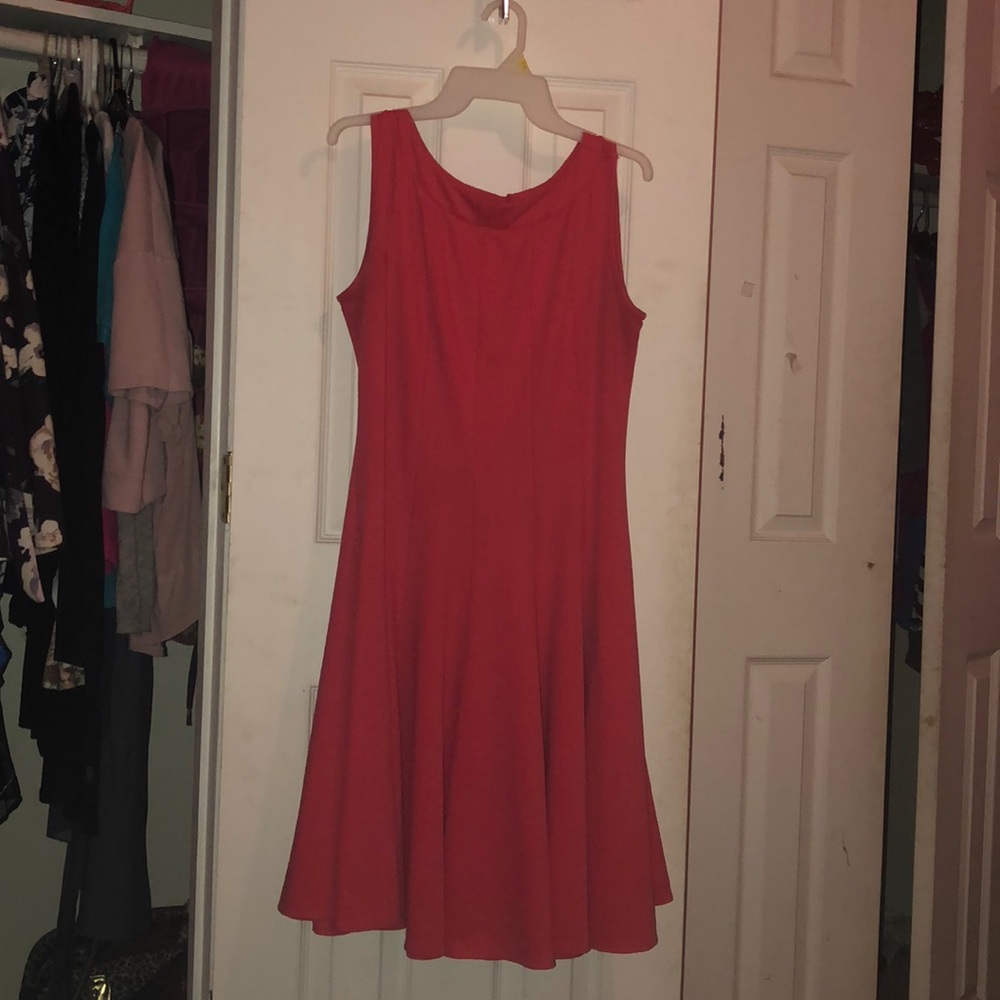 Strapless Pink Dress